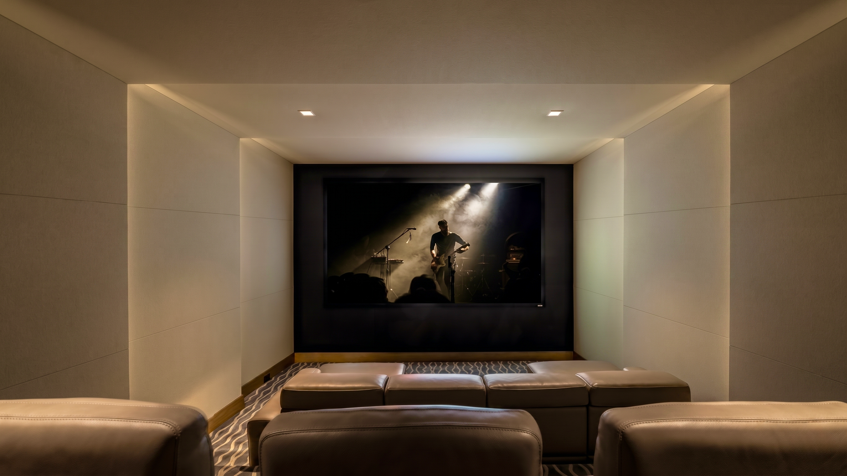 Cinema com projeção